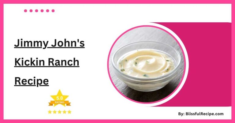 Jimmy John’s Kickin Ranch Recipe